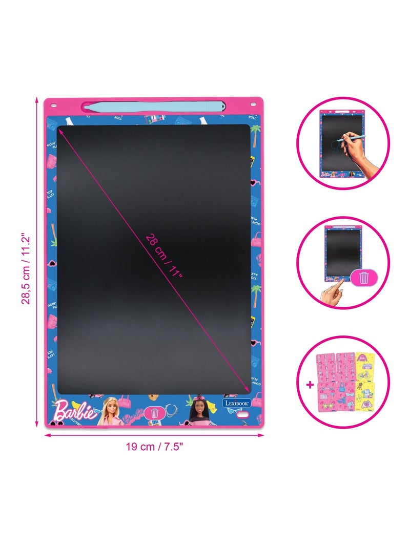 Tablette à dessins électronique multicolore barbie N/A - Kiabi