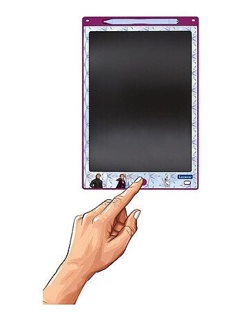 Tablette à dessins électronique multicolore la reine des neiges