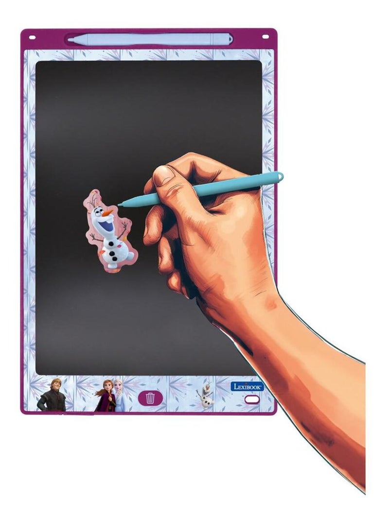 Tablette à dessins électronique multicolore la reine des neiges N/A - Kiabi