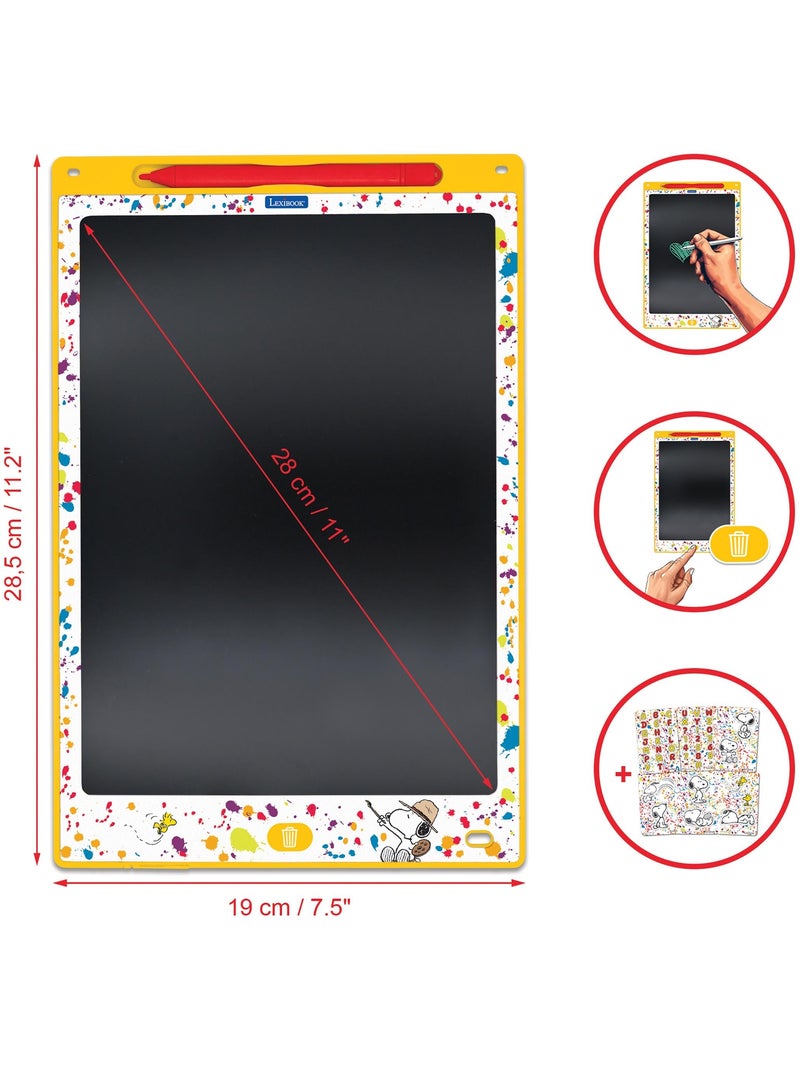 Tablette à dessins électronique multicolore snoopy N/A - Kiabi
