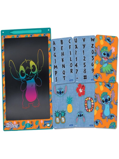 Tablette à dessins électronique multicolore stitch - Kiabi Tablette à dessins électronique multicolore stitch - Kiabi