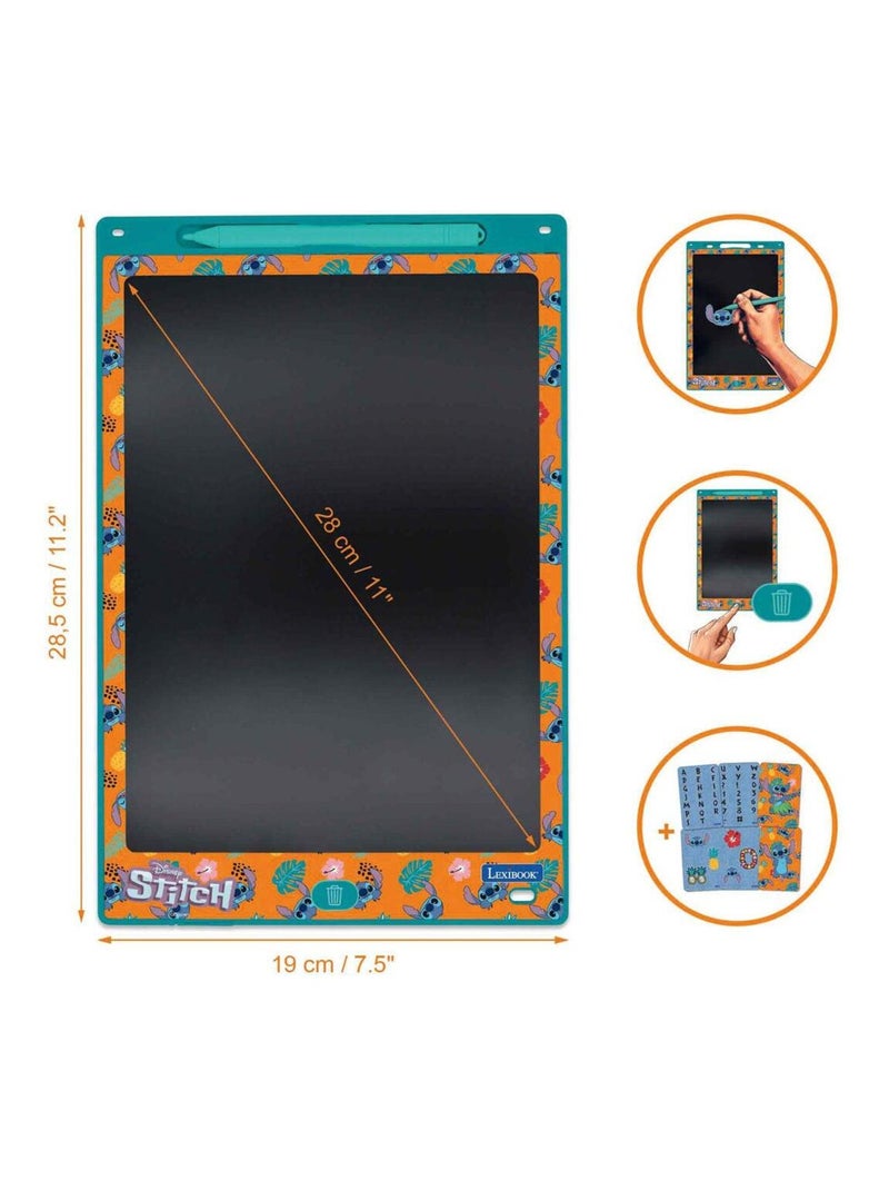 Tablette à dessins électronique multicolore stitch N/A - Kiabi