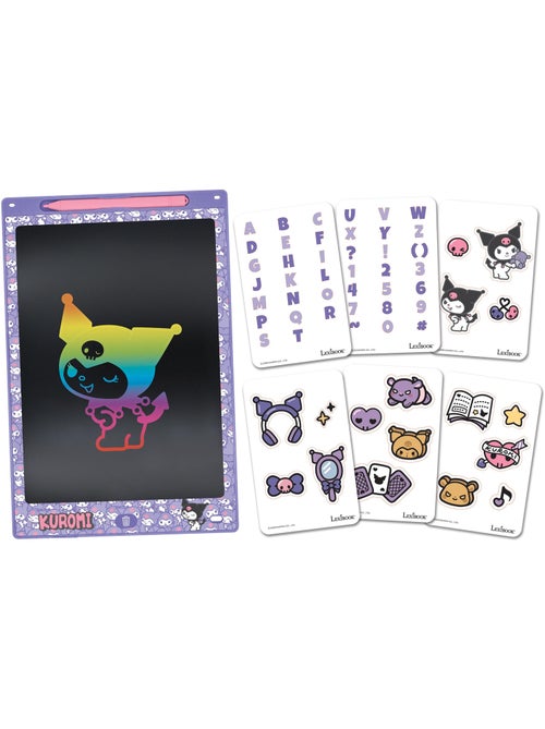Tablette à dessins multicolore kuromi - Kiabi Tablette à dessins multicolore kuromi - Kiabi