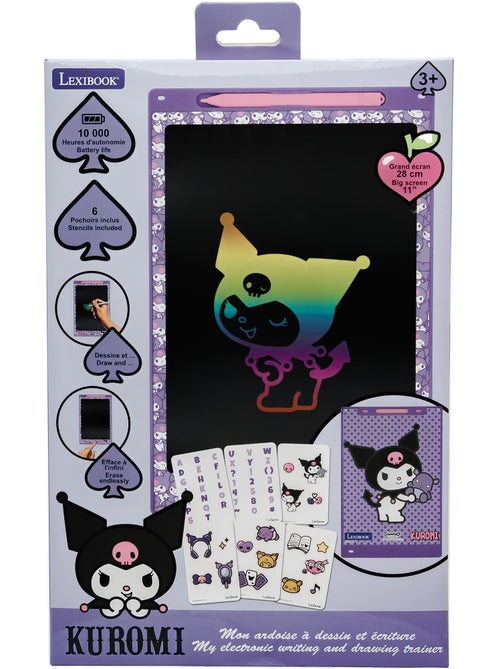 Tablette à dessins multicolore kuromi - Kiabi Tablette à dessins multicolore kuromi - Kiabi