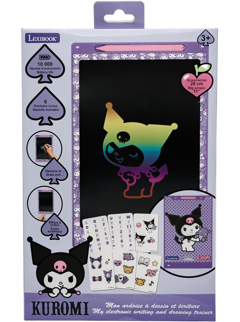 Tablette à dessins multicolore kuromi N/A - Kiabi