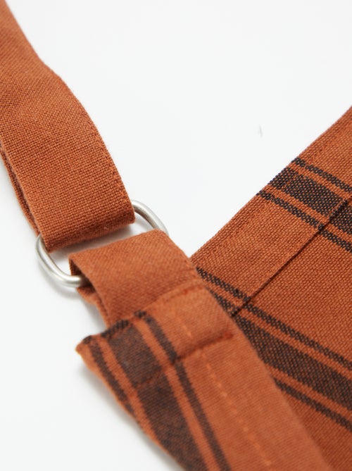 Tablier de cuisine en coton - Kiabi