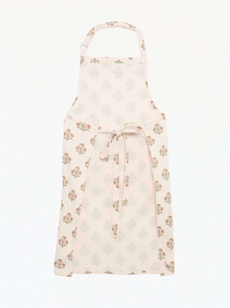 Tablier de cuisine en coton Vert - Kiabi