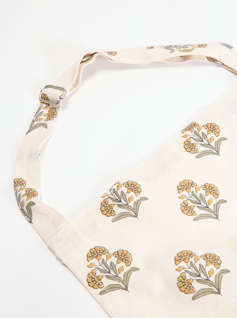 Tablier de cuisine en coton Vert - Kiabi