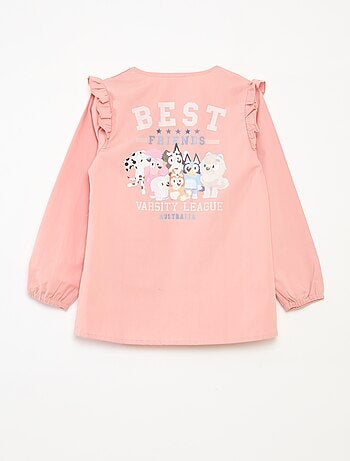 Tablier en popeline imprimé 'Bluey'