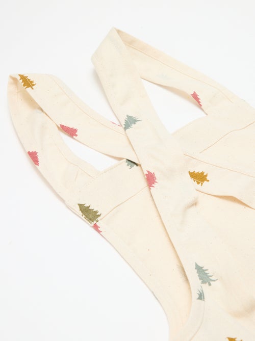 Tablier enfant imprimé Noël en coton 55x49 cm - Kiabi Tablier enfant imprimé Noël en coton 55x49 cm - Kiabi