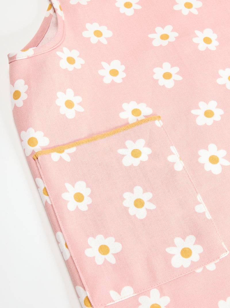 Tablier japonais enfant imprimé Rose - Kiabi