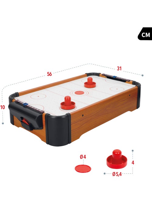 Tafelairhockeyspel, hout, 56x31x10 cm cb games - Kiabi Tafelairhockeyspel, hout, 56x31x10 cm cb games - Kiabi