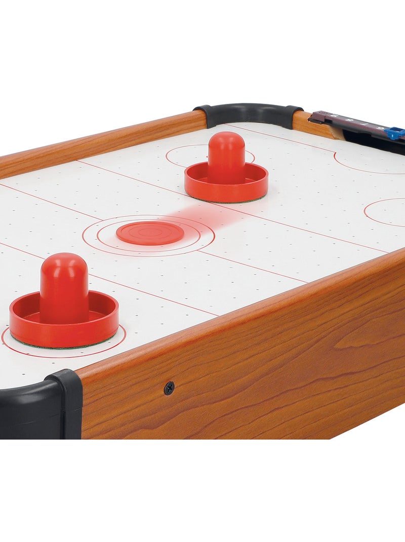 Tafelairhockeyspel, hout, 56x31x10 cm cb games N.v.t. - Kiabi