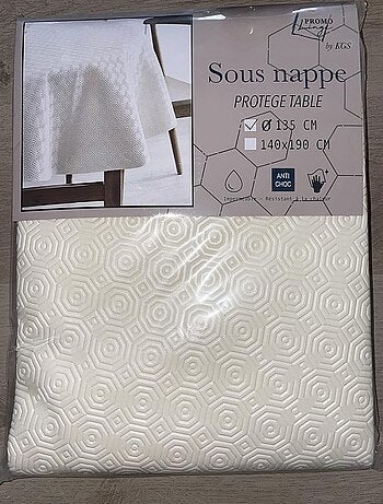 Tafelkleden bulgomme ronde 135cm promo linge
