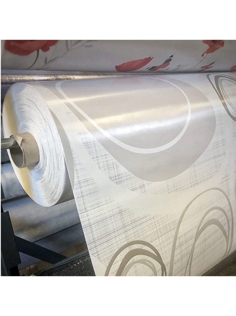 Tafelkleden circle promo linge Wit Grijs - Kiabi