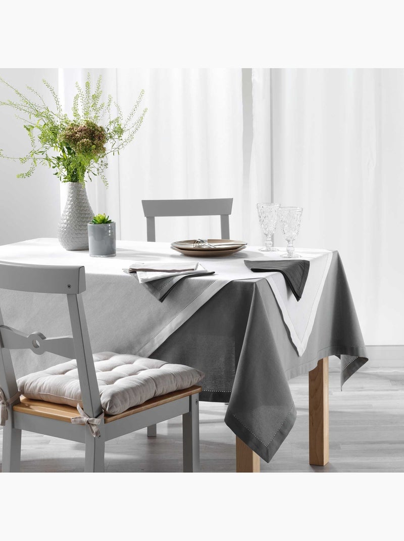 Tafelkleden van katoen charline douceur d'intérieur Beige - Kiabi