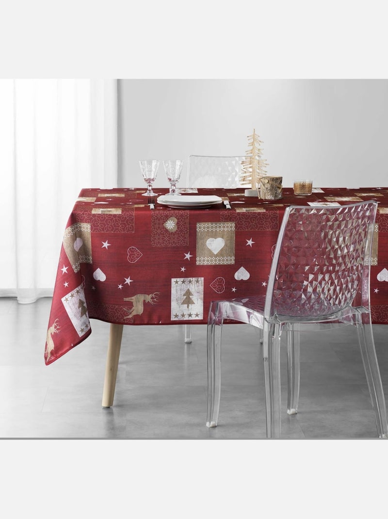 Tafelkleden van polyester augustin promo linge Blauw - Kiabi