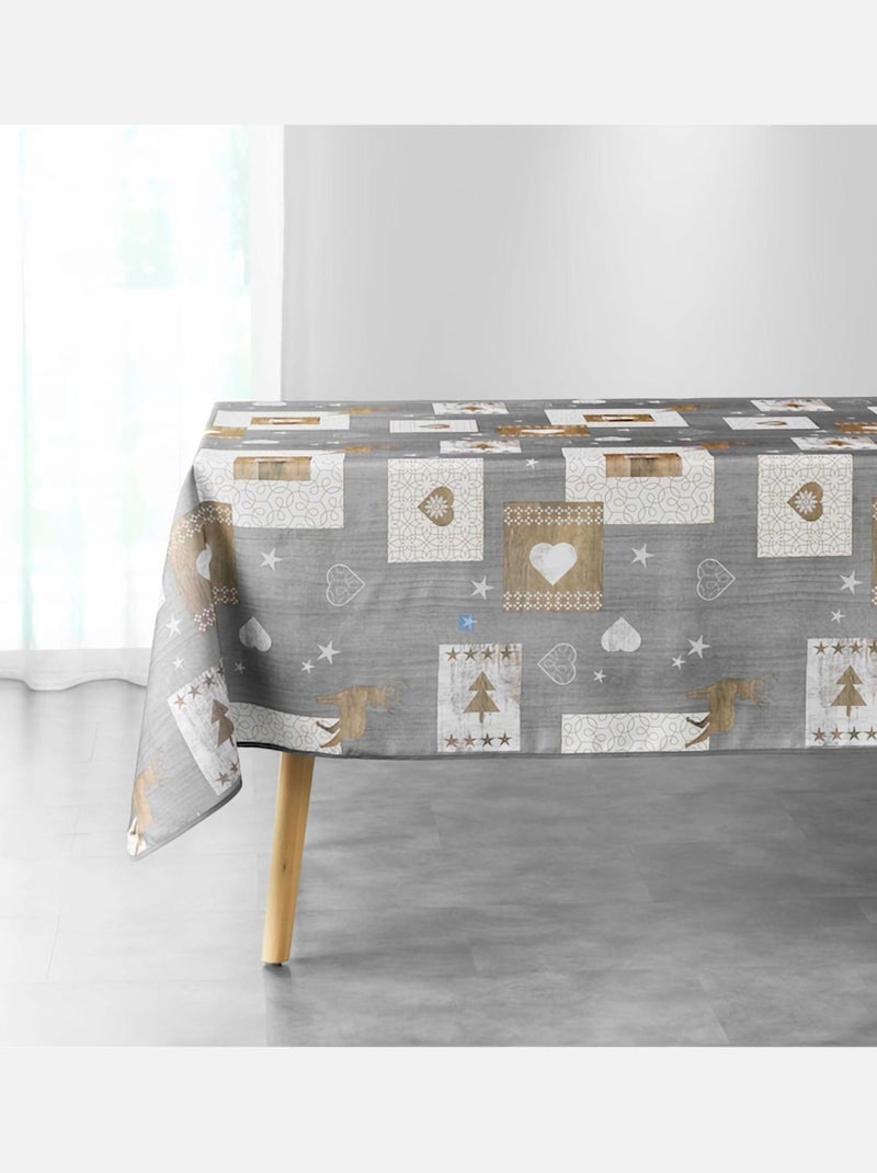 Tafelkleden van polyester augustin promo linge Grijs - Kiabi