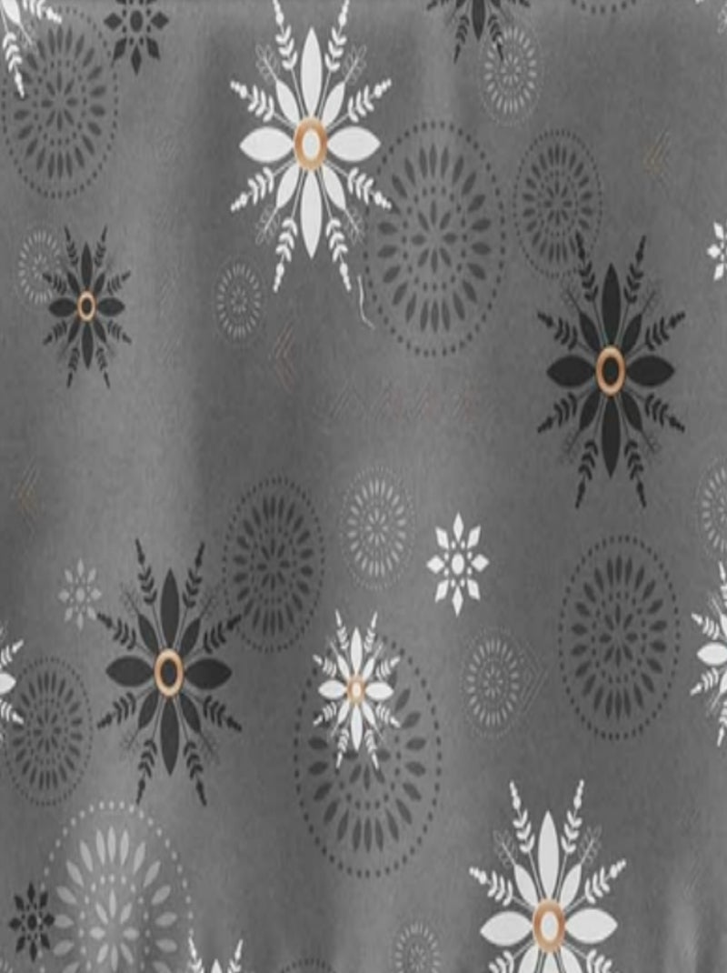 Tafelkleden van polyester enchantée promo linge Antracietgrijs - Kiabi