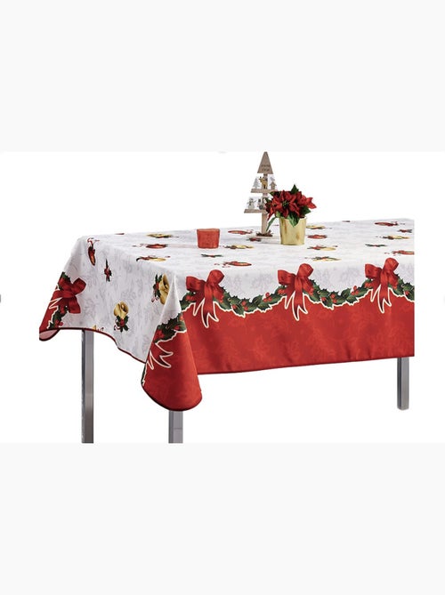 Tafelkleden van Polyester Kerstman of Kerstvrouw PROMO LINGE - Kiabi