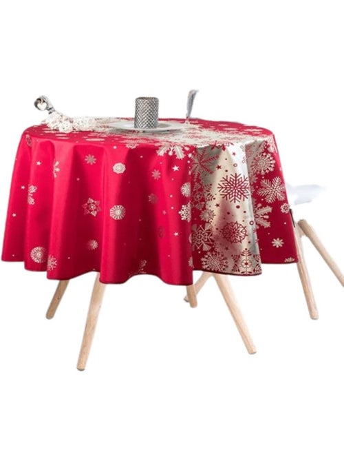 Tafelkleden van Polyester Kerstsneeuw PROMO LINGE - Kiabi