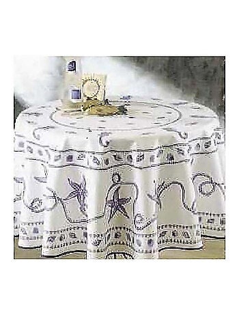 Tafelkleden van polyester marin promo linge