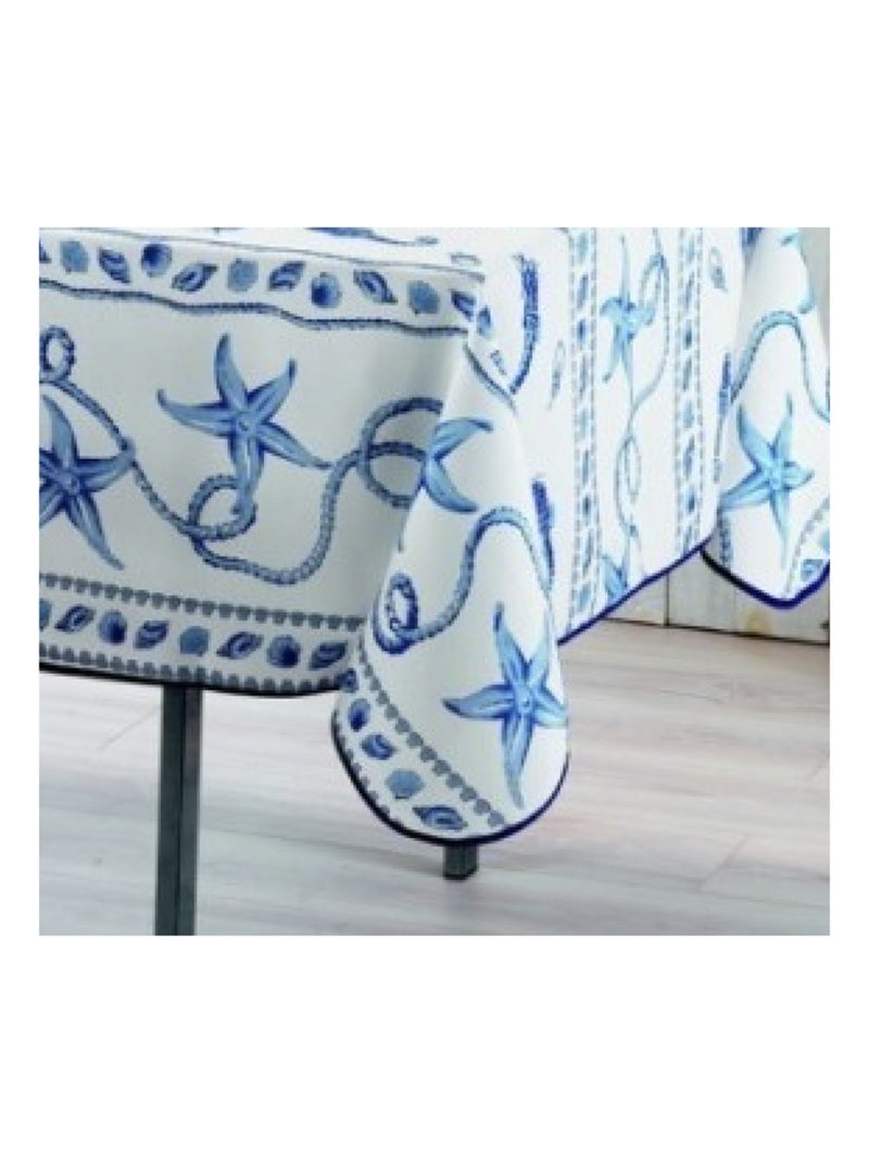 Tafelkleden van Polyester Marin PROMO LINGE Wit - Kiabi