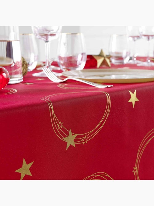 Tafelkleden van Polyester Métallisé Star PROMO LINGE - Kiabi