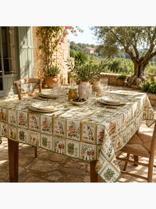 Tafelkleden van Polyester Oliviera PROMO LINGE - Kiabi Tafelkleden van Polyester Oliviera PROMO LINGE - Kiabi