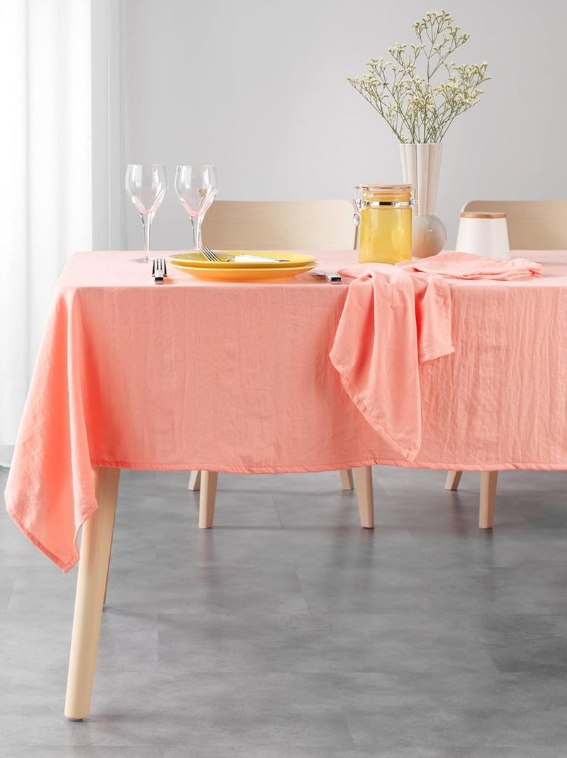 Tafelkleden van polyester suzy douceur d'intérieur Roze - Kiabi