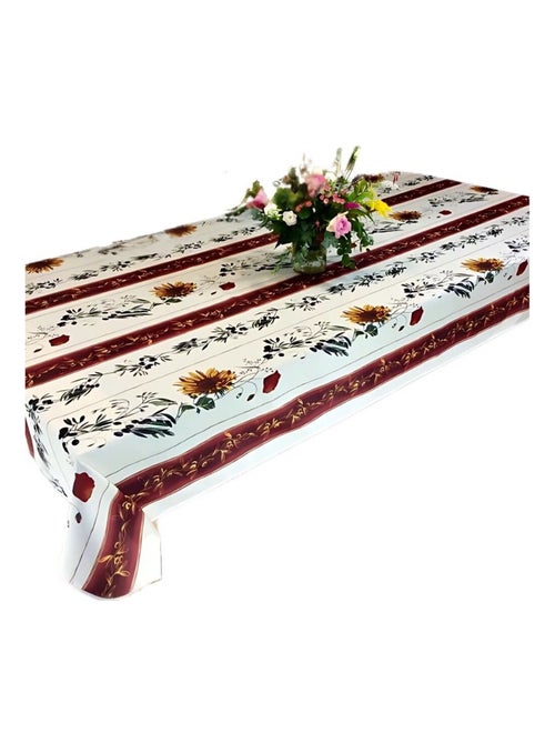 Tafelkleden van Polyester Terracotta PROMO LINGE - Kiabi
