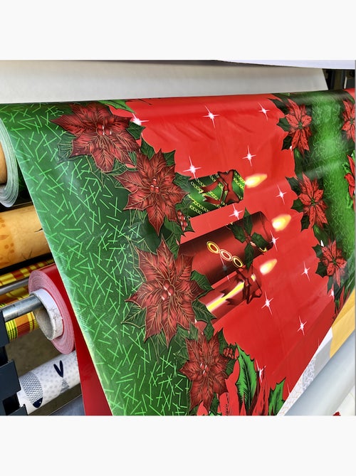 Tafelkleden van PVC Motif Bougies PROMO LINGE - Kiabi