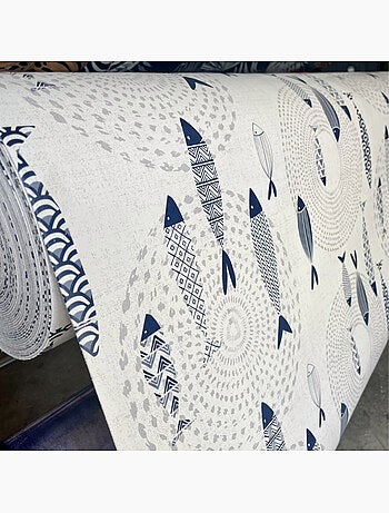 Tafelkleden van pvc poissons promo linge