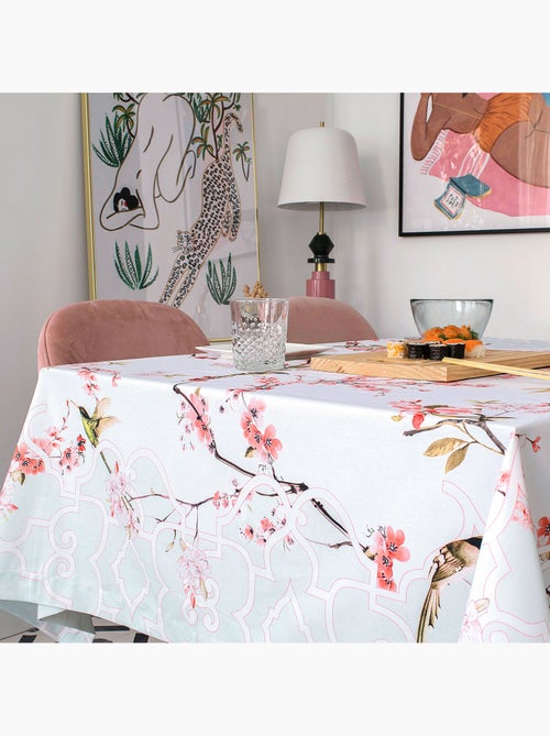 Tafelkleed Chinoiserie "Happyfriday" - Kiabi