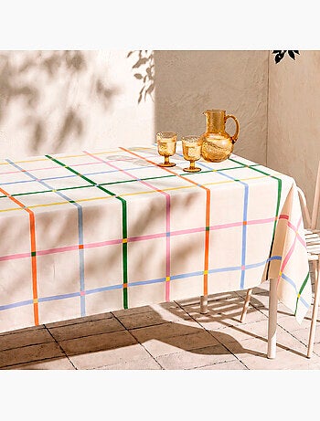 Tafelkleed color lines "happyfriday