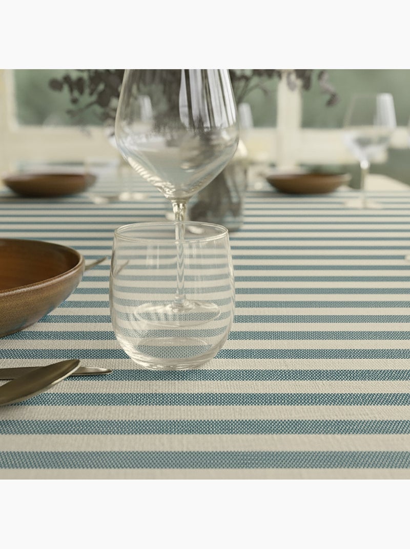 Tafelkleed Horizon "Happyfriday" Blauw - Kiabi