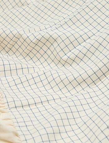 Tafelkleed met franjes 150 x 300 cm - Kiabi Home