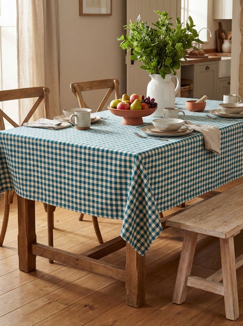 Tafelkleed met ruitjes 150 x 270 - Kiabi Home - Kiabi