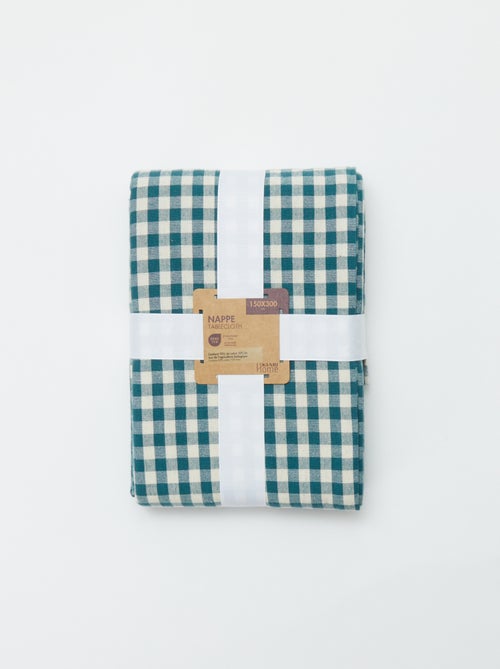 Tafelkleed met ruitjes 150 x 270 - Kiabi Home - Kiabi