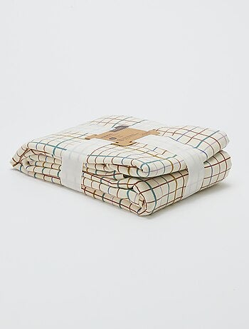 Tafelkleed met ruitprint - 150 x 250 cm - Kiabi Home