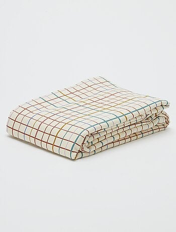 Tafelkleed met ruitprint - 150 x 250 cm - Kiabi Home