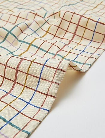 Tafelkleed met ruitprint - 150 x 250 cm - Kiabi Home
