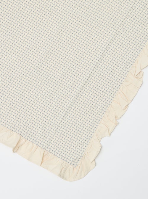 Tafelkleed met volants (150 x 150 cm) - Kiabi