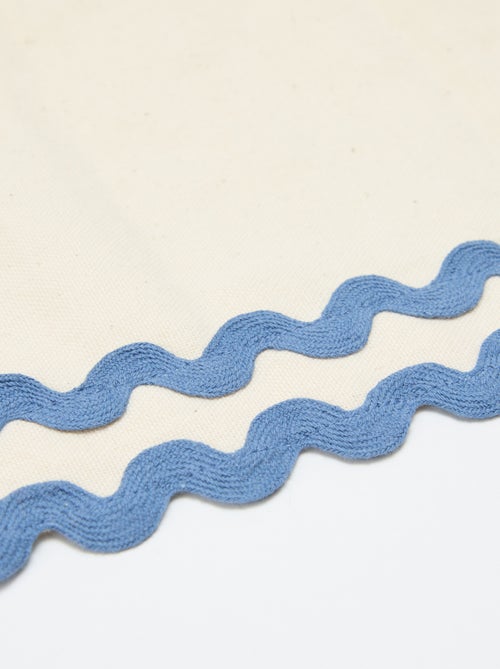 Tafelkleed van gemengd linnen (150x150 cm) - Kiabi Home - Kiabi