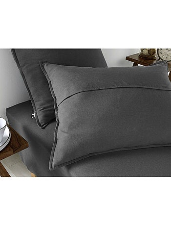 Taie d’oreiller – 100% flanelle de coton - douce et chaude – candice