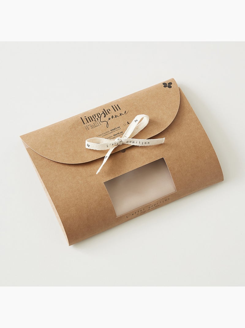 Taie d’oreiller – 100 % soie de mûrier – soanne Beige Pampa - Kiabi