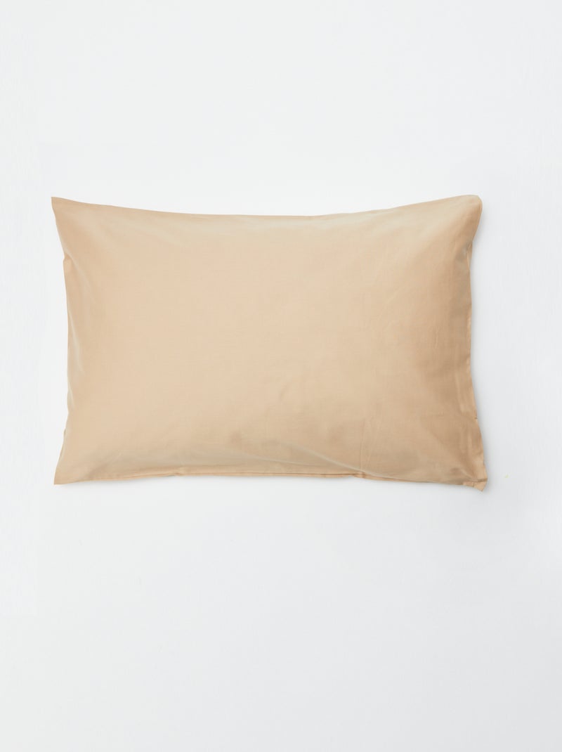 Taie d'oreiller 50 x 70 cm - Kiabi Home Beige - Kiabi