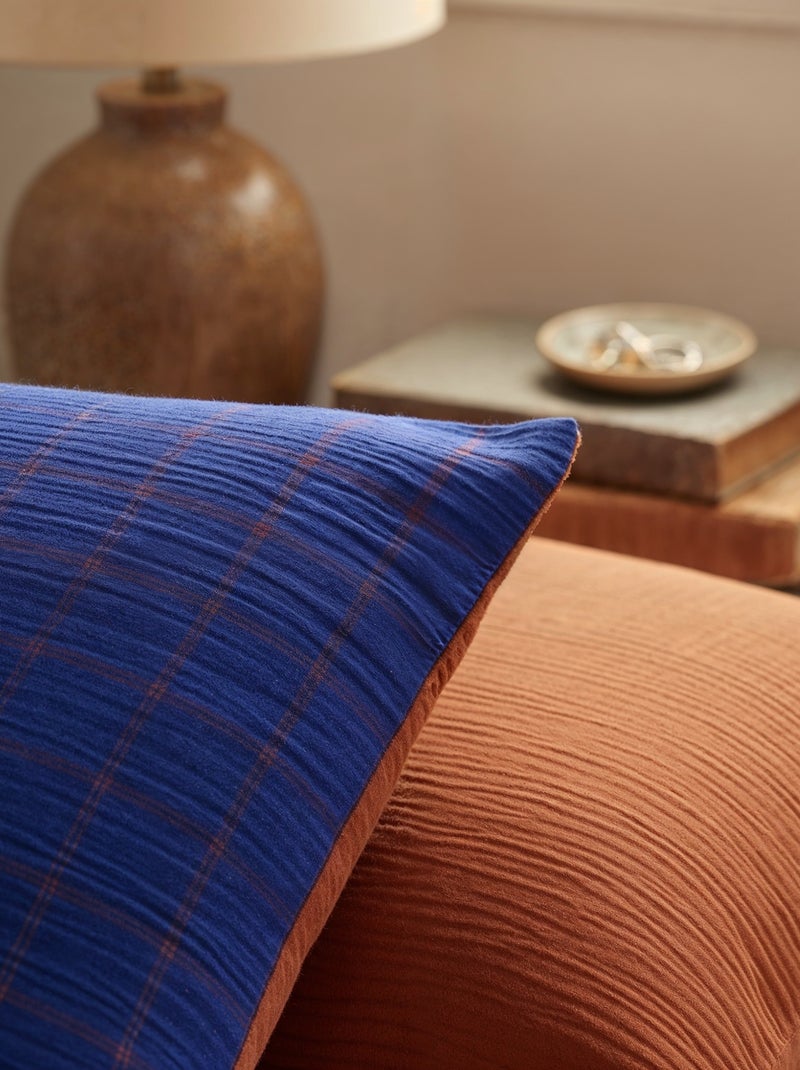 Taie d'oreiller (50 x 70 cm) - Kiabi Home Bleu - Kiabi