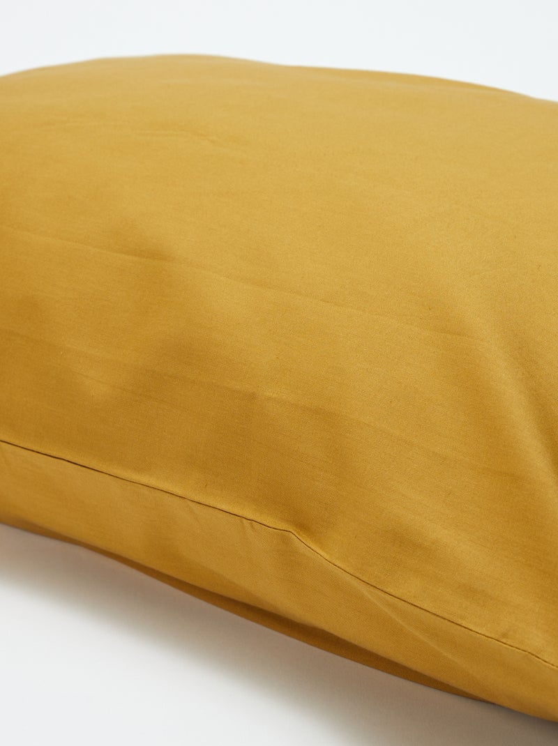 Taie d'oreiller 50 x 70 cm - Kiabi Home Jaune curry - Kiabi