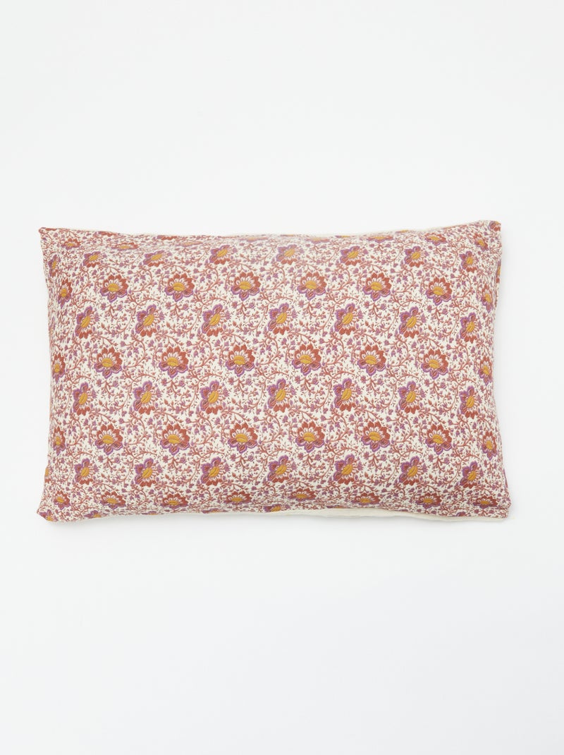 Taie d'oreiller (50 x 70 cm) - Kiabi Home Rose - Kiabi